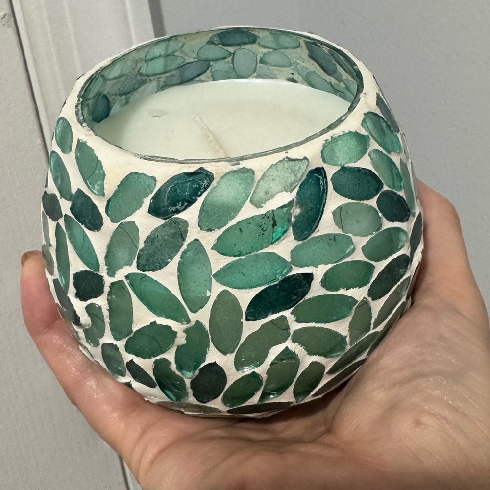 Mosaic / candles / home decor